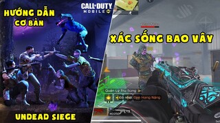 COD Mobile | HƯỚNG DẪN CÁCH CHƠI CHẾ ĐỘ XÁC SỐNG BAO VÂY (UNDEAD SIEGE NORMAL MODE GAMEPLAY)