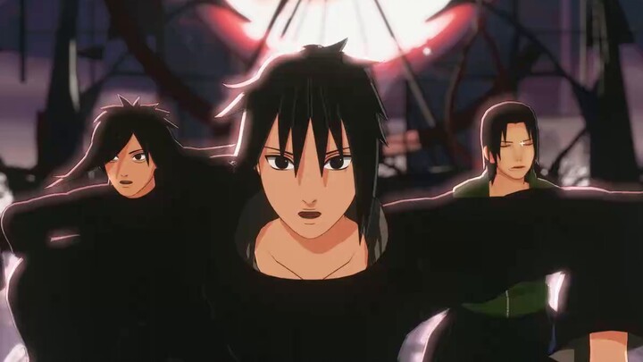 [Naruto MMD] Uchiha Group's 90's Love