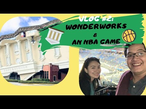 VLOG #2: WE SAW AN UPSIDE DOWN BUILDING & VINCE CARTER!