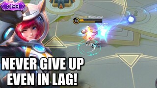 TRYING TO FIGHT THE LAG