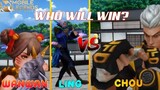 「 MMD Mobile Legends 」Fight: Defender | Who Will Win? (Chou vs. Ling & Wanwan)