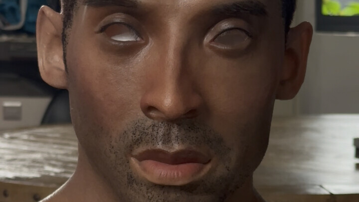 Topeng wajah silikon Kobe