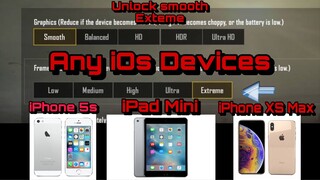 UNLOCK SMOOTH EXTREME FPS ANY IOS DEVICE - GFX TOOLS FOR IOS | 60FPS EXTREME FRAMERATE