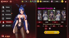 ActionTaimanin personagem Yatsu Murasaki