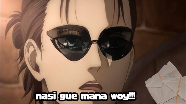 Eren Yeager pemburu nasi bungkus // Parody anime AOT bahasa Indonesia