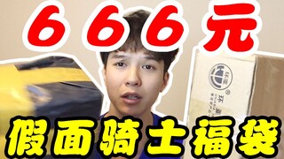 666元两个假面骑士福袋开箱！这次小伙伴会给什么呢？【模玩天】