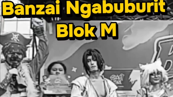 Recap Event Seru Banzai Ngabuburit Blok M