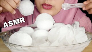 ASMR ICE EATING |CRYSTAL ICE, CRUSHED MINI BALL, SPOON ICE || MAKAN ES BATU || SEGAR |ASMR INDONESIA