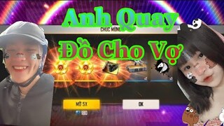 [Free Fire] Thông Gaming Chịu Chi Gần 10.000 Để Quay Đồ Cho Cô Mun Lúc Mới Yêu