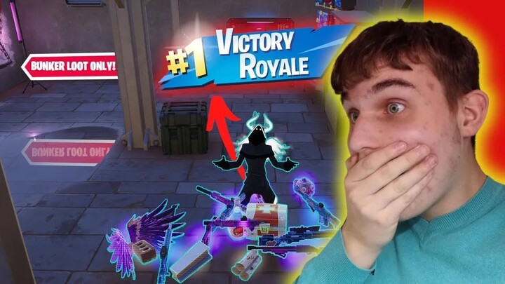 Winning A Game With Only Bunker Loot.