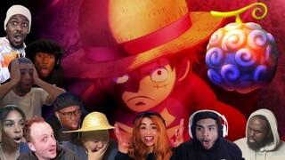 THE SECRET OF THE GOMU GOMU NO MI | ONE PIECE EPISODE 1039 BEST REACTION COMPILATION