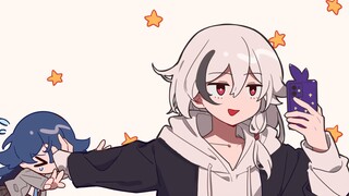 [Honkai Impact 3] Cute Animation Of Kiana And Fu Hua For New Year