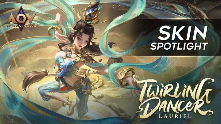 Lauriel Twirling Dancer Skin Spotlight - Garena AOV (Arena of Valor)