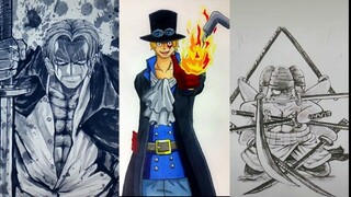 TIKTOK-China- Thánh vẽ truyện trên TIKTOK là Fan của ONE PIECE #12