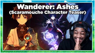 Returning Player Reacts to Scaramouche Character Teaser - "Wanderer: Ashes" (Genshin Impact)