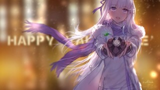 [Re:ZERO รีเซทชีวิต ฝ่าวิกฤตต่างโลก] ความน่ารักของเอมิเลียในเพลง wake