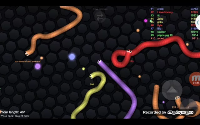 เล่นเกมหัวร้อน slitherio 1