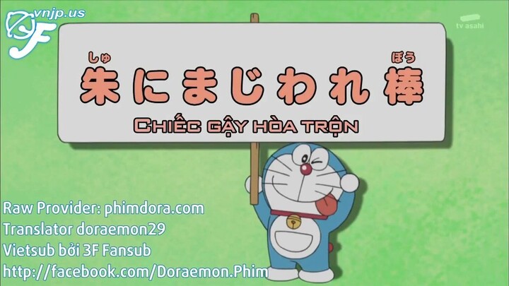 Doraemon : Chiếc gậy hoà trộn - Jaian trở thành gấu trúc