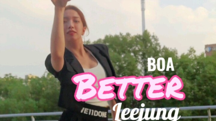 Tarian Lee Jung ini ganteng banget! Cover stage BoA — "Better" oleh street warrior YGX!