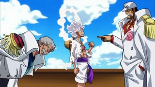 Akainu Expels Garp From the Navy After Failing to Capture his Grandson Luffy - One Piece