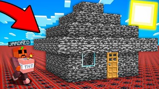 Hice Casa de BEDROCK en Un Mundo de TNT!