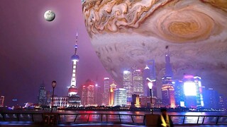 If a planet passes between the Earth and the Moon