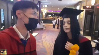 รับปริญญาผีบัณฑิต2ชุดครุยเทอมสองสยองขวัญ4คณะเมเจอร์รัชโยธินตึกวิทย์เก่าGraduate Ghost#MovieSurasanV