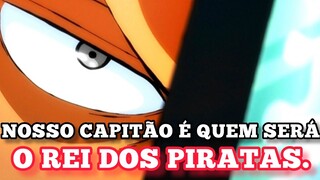 One Piece [EDIT] Zoro - Nosso capitão é quem será o Rei dos Piratas.