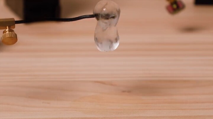 Let's try transparent clay bouncing! [Moouyo freeze frame]