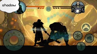 Shadow fight 2"shadow vs Titan"