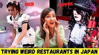 Eating at Weird RESTAURANTS that only Exist in JAPAN 😲 *SHOCKING*