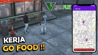 KERJA GO FOOD PAKE MOBIL RX-7 ANUBIS !! - GTA V ROLEPLAY INDONESIA