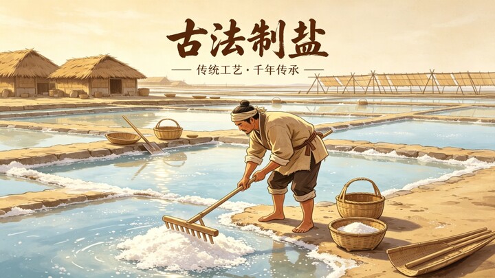 ปลดล็อกวิธีทำเกลือแบบโบราณ! น้ำทะเลเพียงชามเดียว กลับกลายเป็นเกลือเต็มถ้วยได้