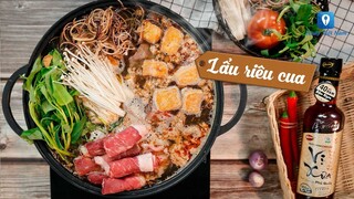 Hướng dẫn cách làm món LẨU RIÊU CUA | Feedy TV