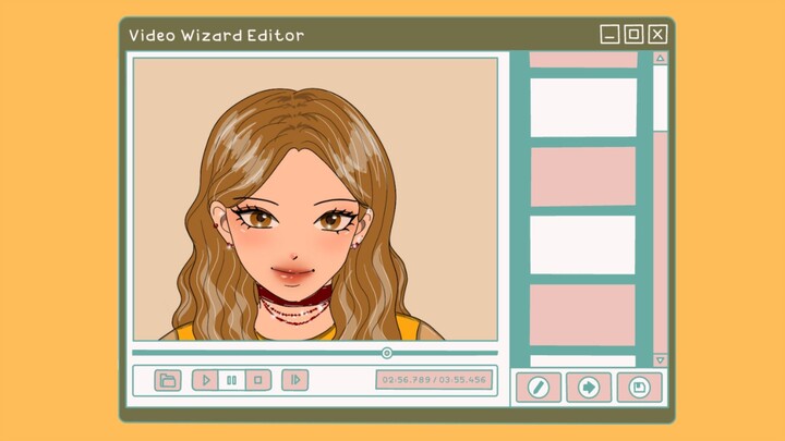 CARA MUDAH MENGGAMBAR KARTUN GADIS