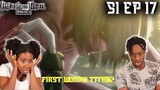 A Female Titan! | Attack on Titan 1x17 Reaction