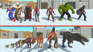 Marvel vs Dinosaurs #1 - Animal Revolt Battle Simulator