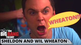SHELDON MEETS WIL WHEATON | The Big Bang Theory best scenes
