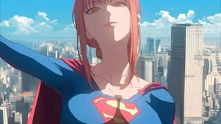 Makima mode Superman😮