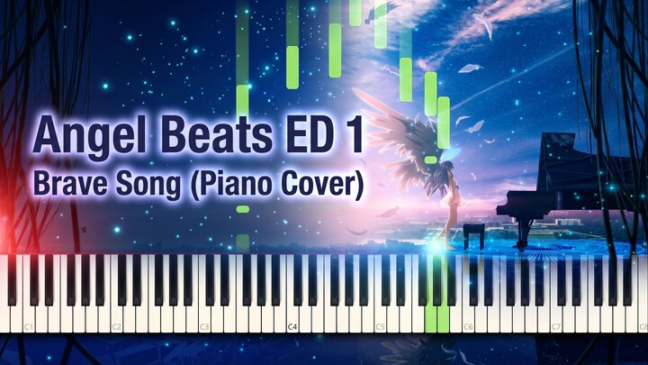 Angel Beats ED 1 - Brave Song (Piano Cover)