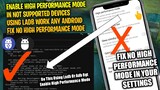 How To Enable High Performance Mode In Not Supported Devices Using Ladb No Root Improve Performance