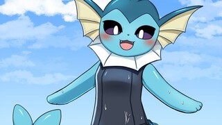 Pokemon. Apakah pokemon air akan memakai pakaian berenang?