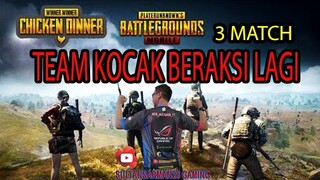 TEAM KOCAK BERAKSI LAGI  - HEBOH 3 MATCH