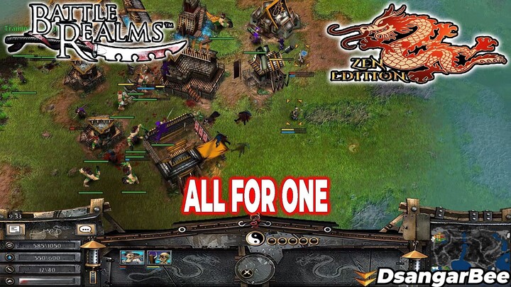Lawan 3 Klen Kachaw Njir! - Battle Realms Zen Edition #03