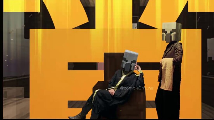 [Minecraft/cosplay] Sing/Ado[ Minecraft handwriting]