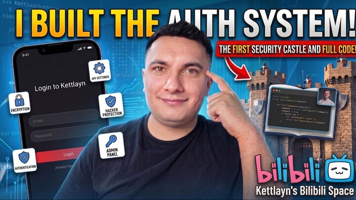 Building a Secure Auth System for My Startup in 60s! 🔒 #Shorts