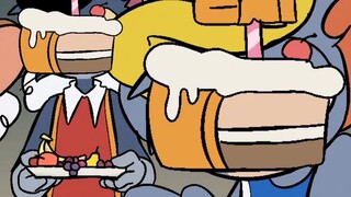 [2025 Cat and Mouse New Year Party Item] Goodbye My Experience Cake