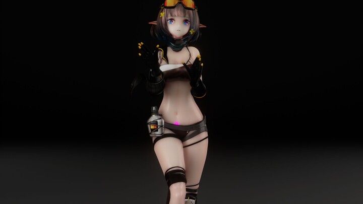 【Blender/EEVEE】Anaconda's luvoratorrrrrry!