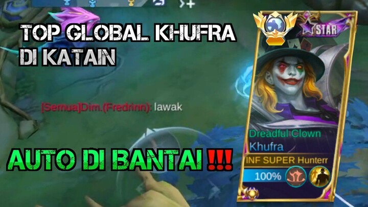 TOP GLOBAL KHUFRA MENGAMUK!!! || MLBB