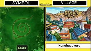 TERNYATA BANYAK⁉️DESA DI NARUTO DAN BORUTO BESERTA SIMBOLNYA